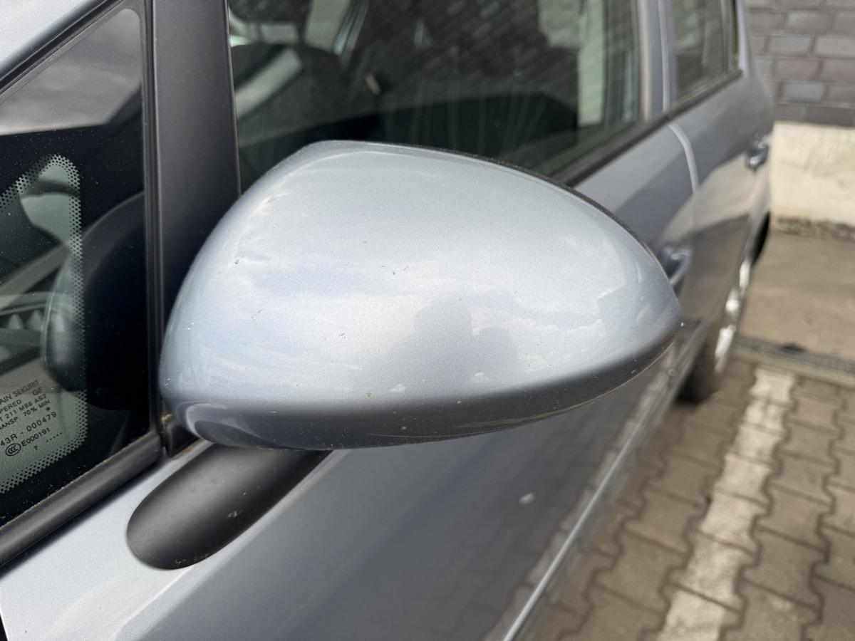 Opel Corsa D original Au&szlig;enspiegel links elektrisch verstellbar Z163 Lichtsilber Bj.2007